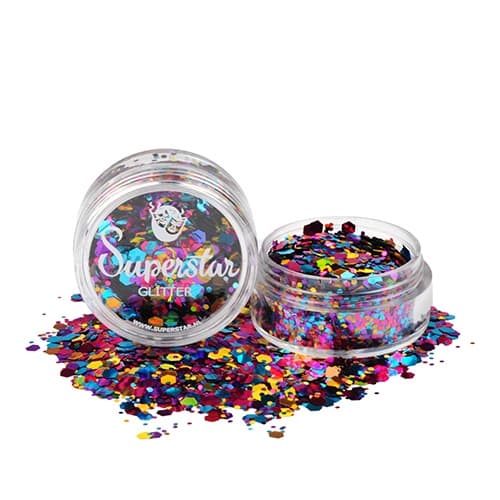 Carnival Chunky Glitter mix 8 ml.