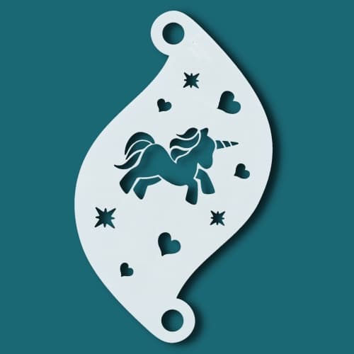 Face Paint Stencil CHARMING (UNICORN)