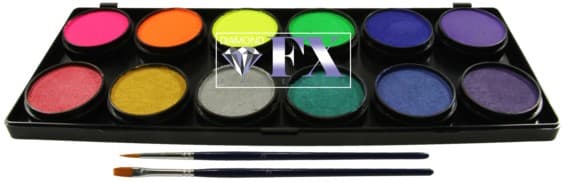 Palette 12 colors Neon/ Metallic (12x10g)